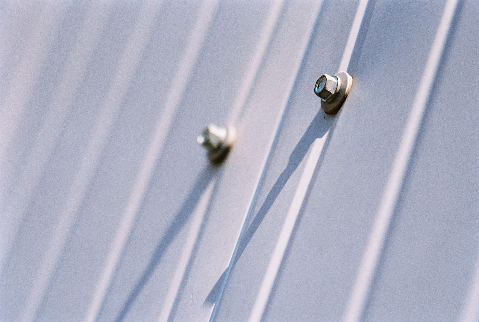 Détail d’un habillage de toiture